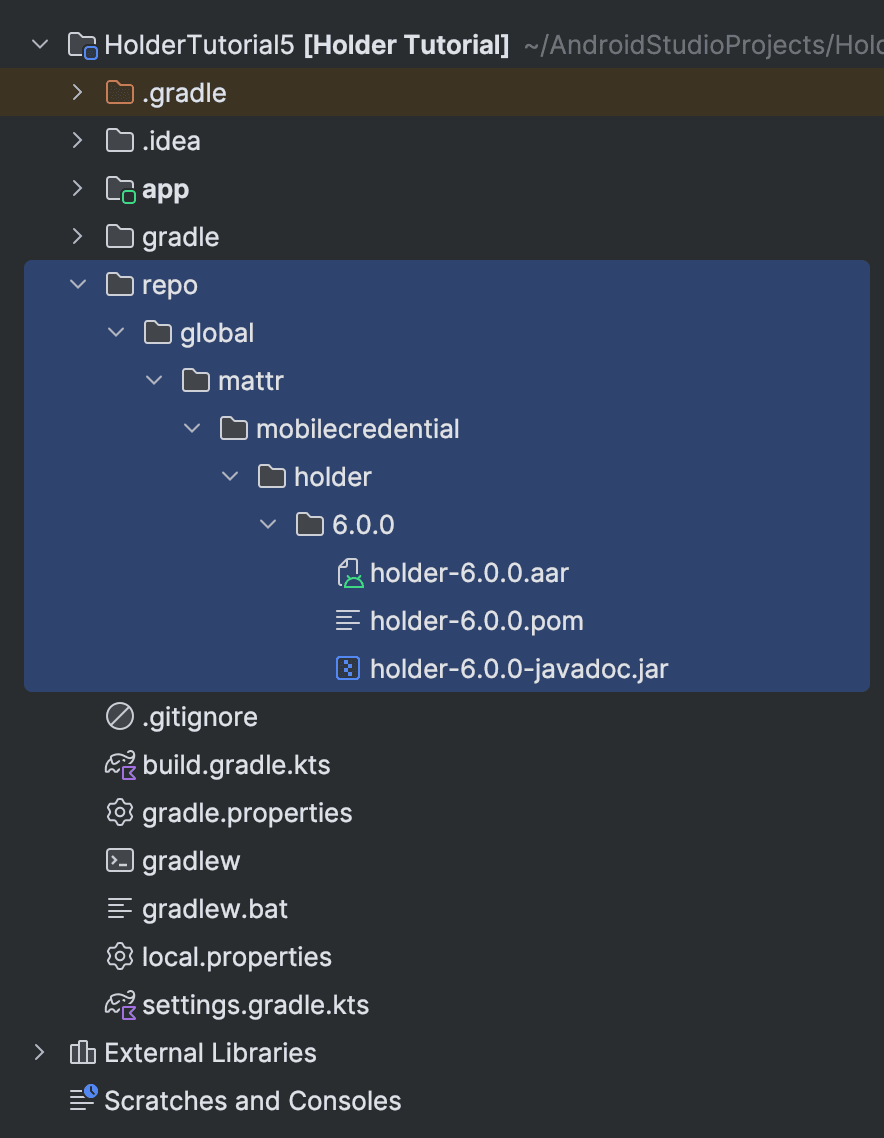 Unzipped files copied