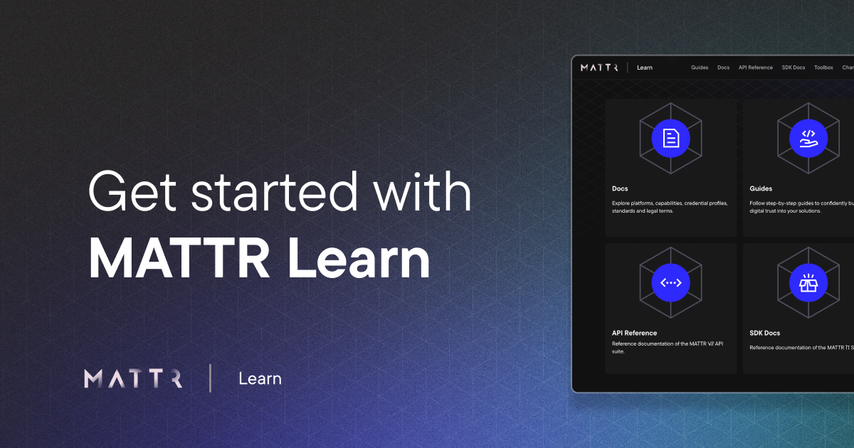 Learn how to setup role based access control for your MATTR VII tenant image.